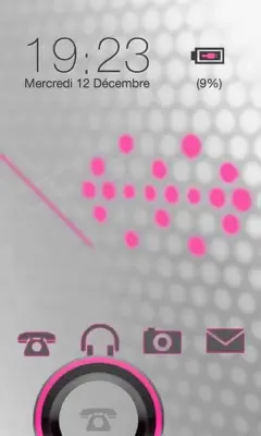 Sense Ring Pink GO Locker Theme android App screenshot 0