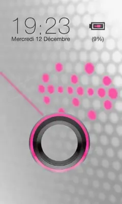 Sense Ring Pink GO Locker Theme android App screenshot 1